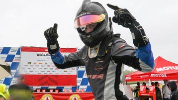 16-Year-Old Connor Zilisch Earns First-Career Victory with Late-Race Pass on Merrill at Road Atlanta
